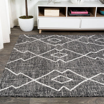 Carwa Tribal Diamond Trellis Indoor/outdoor Area Rug